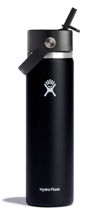 Hydro Flask24oz Wide Flex Straw - schwarz