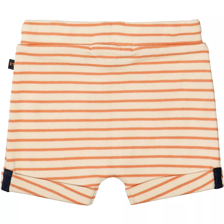 Staccato Shorts orange gestreift