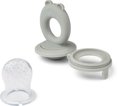 LIEWOOD Miranda Feeder 2-Pack, Whale Blue/Dove Blue