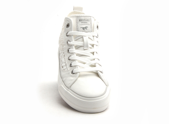 Mustang boots bottine femme 1272502 blanc