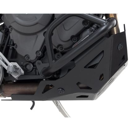 Sabot moteur SW-MOTECH ALUMINIUM - Noir