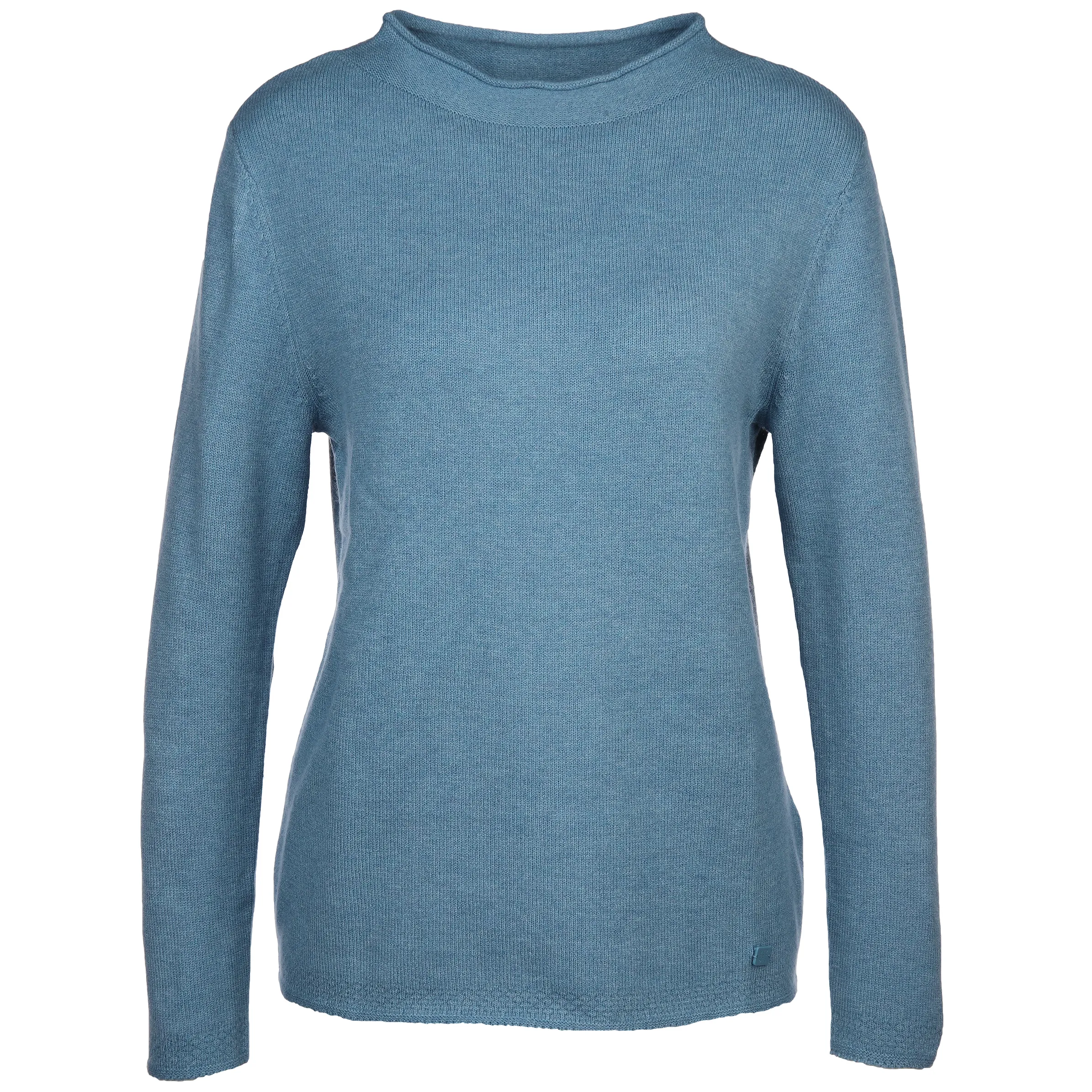 Damen Pullover mit kleinem Stehkragen
