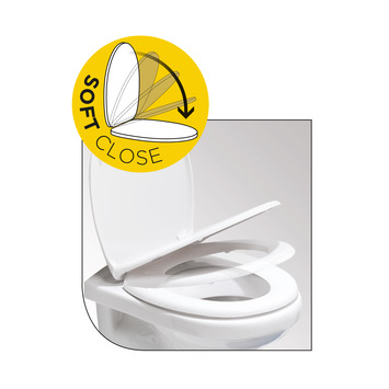 Tiger WC bril Steigerhout met Softclose