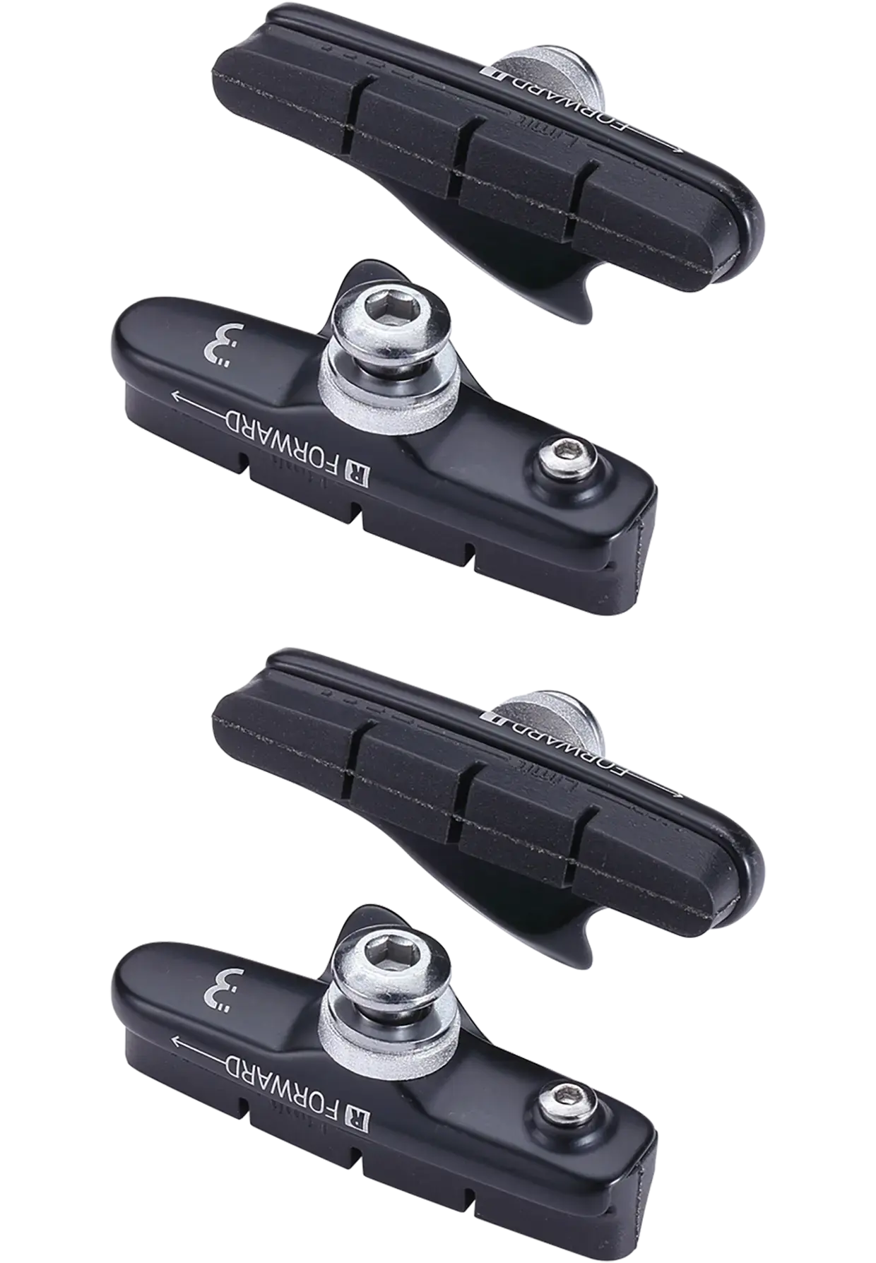 BBB Cycling RoadStop Cartridge BBS-02 Remblokken Zwart