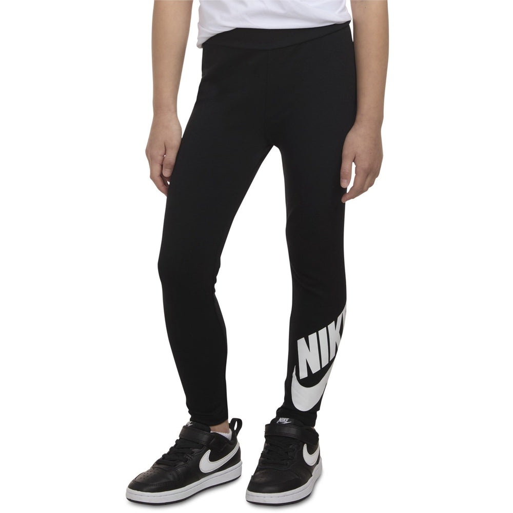 Køb NIKE Black Club Hbr High Rise Legging