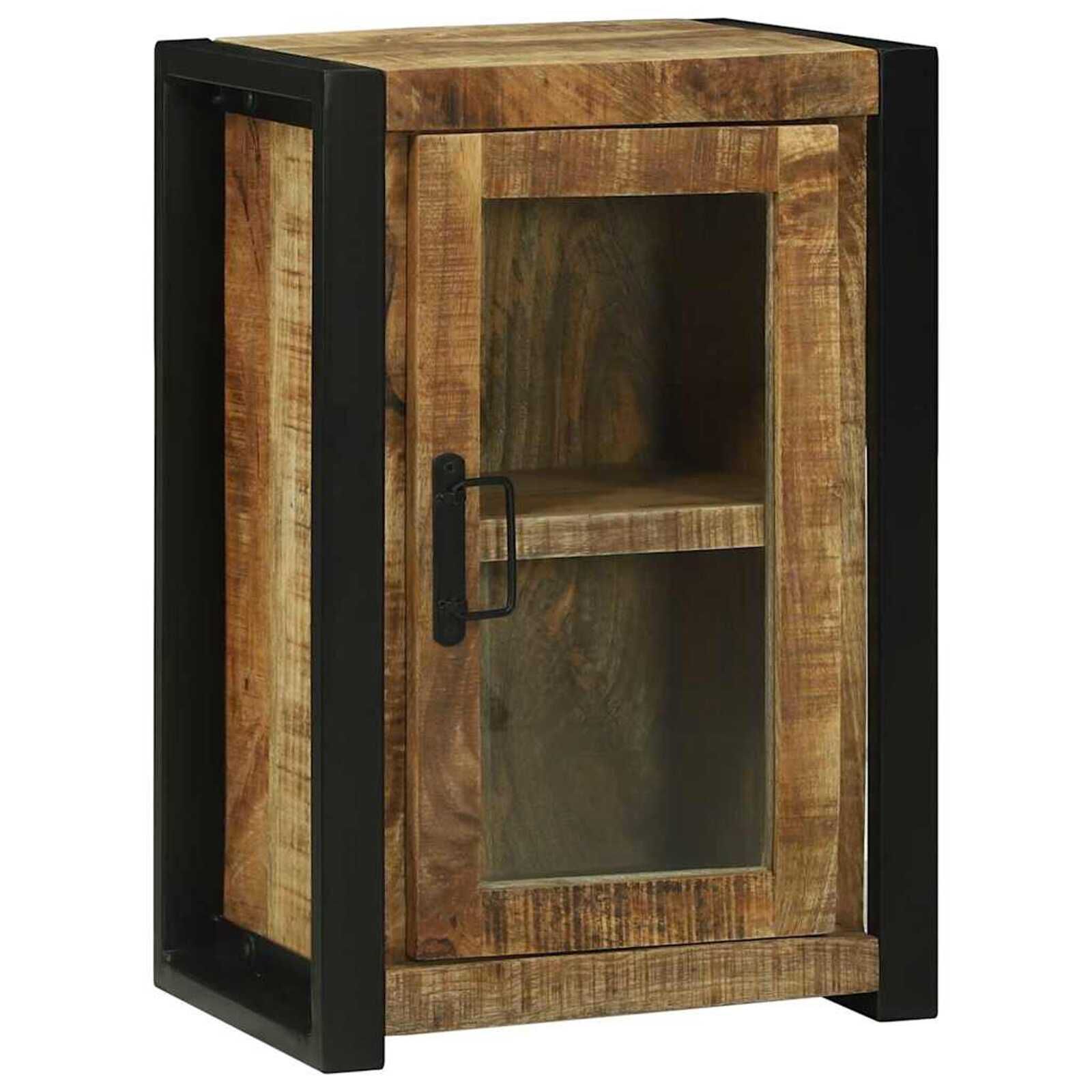 vidaXL Badkamerkast Bruin 40 x 30 x 60 cm Massief Mangohout