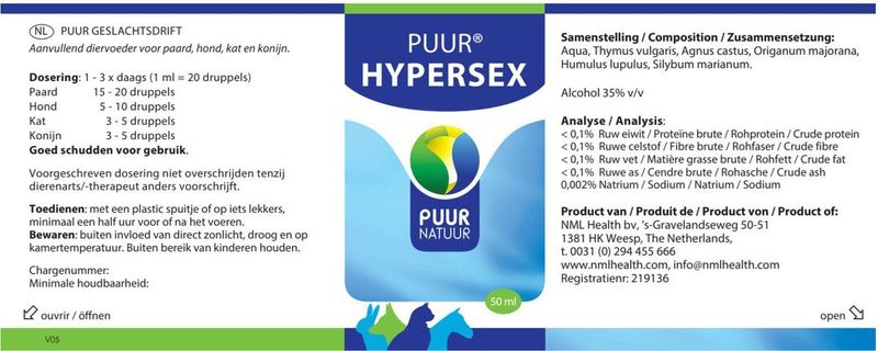 PUUR NATUUR HYPERSEX 50 ML