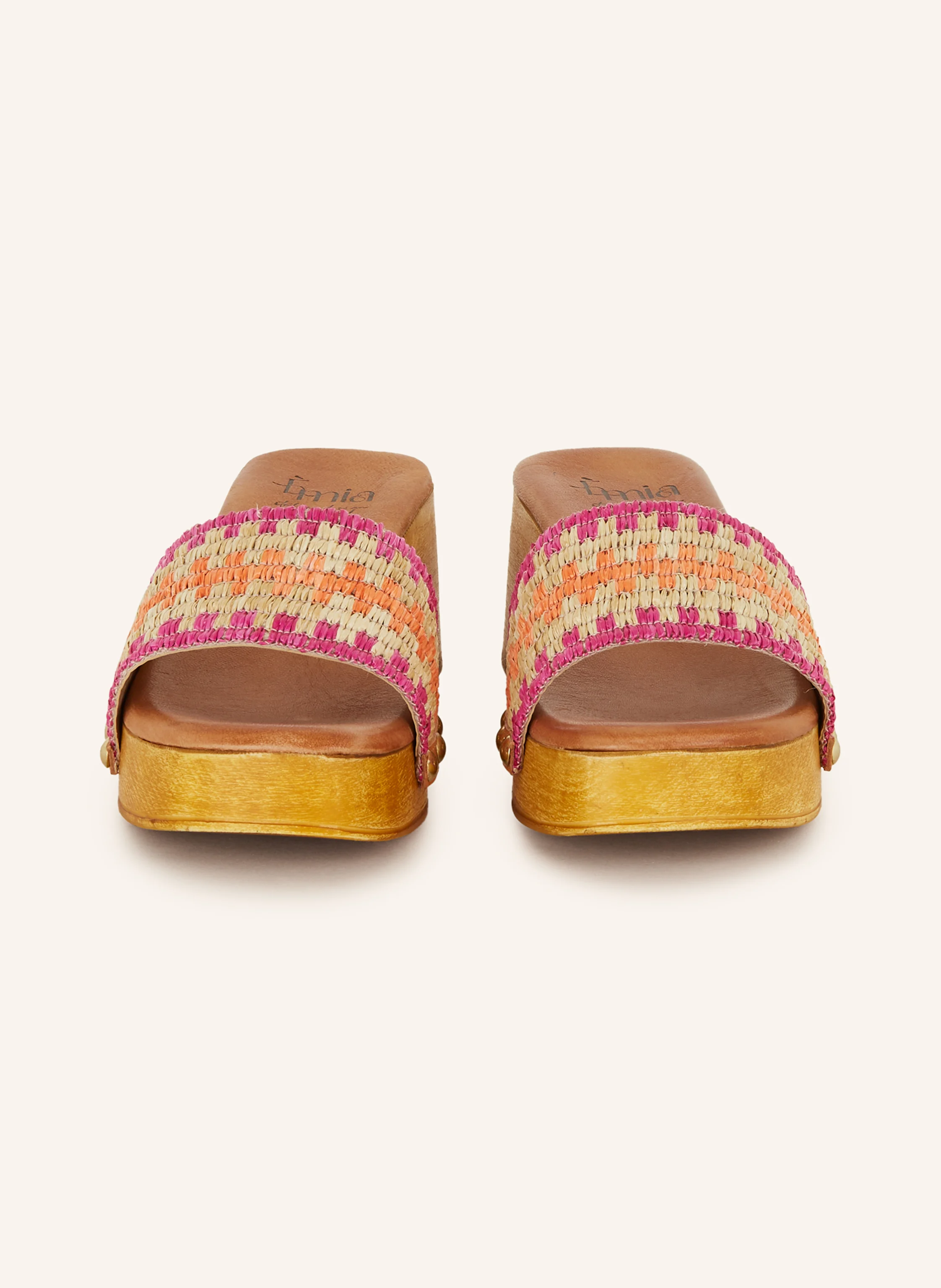 È MIA Plateau-Mules mit Nieten