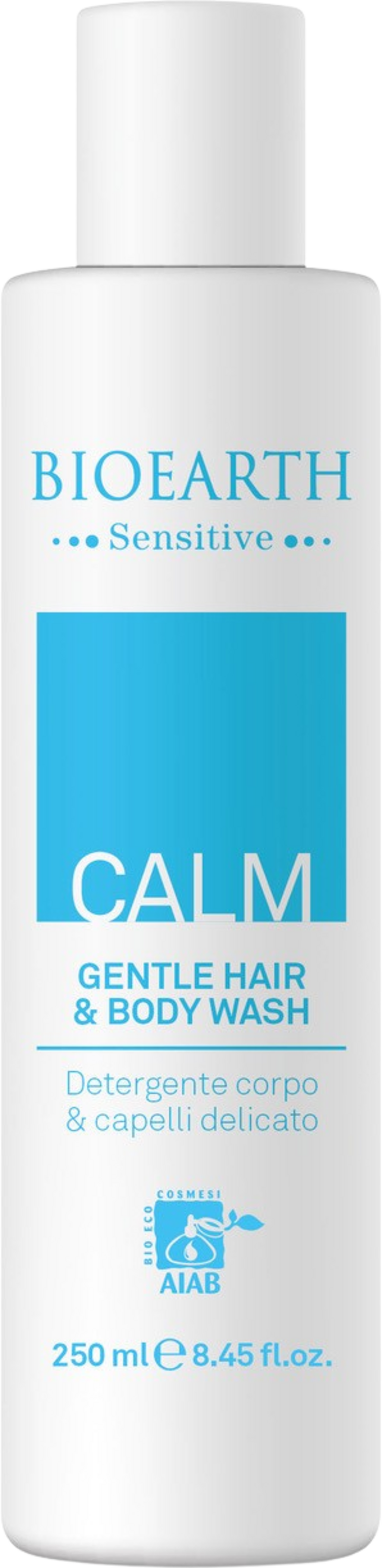 BIOEARTH  Sensitive Calm Gentle Hair & Body Wash, 250 ml