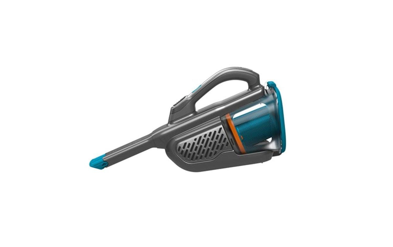 Black + Decker Akku-Handstaubsauger »36Wh 18V Lithium Titanium, Silber, Blau«