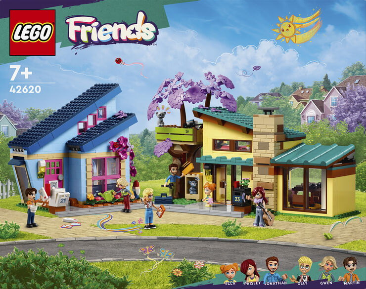 Lego Olly og Paisleys huse 42620