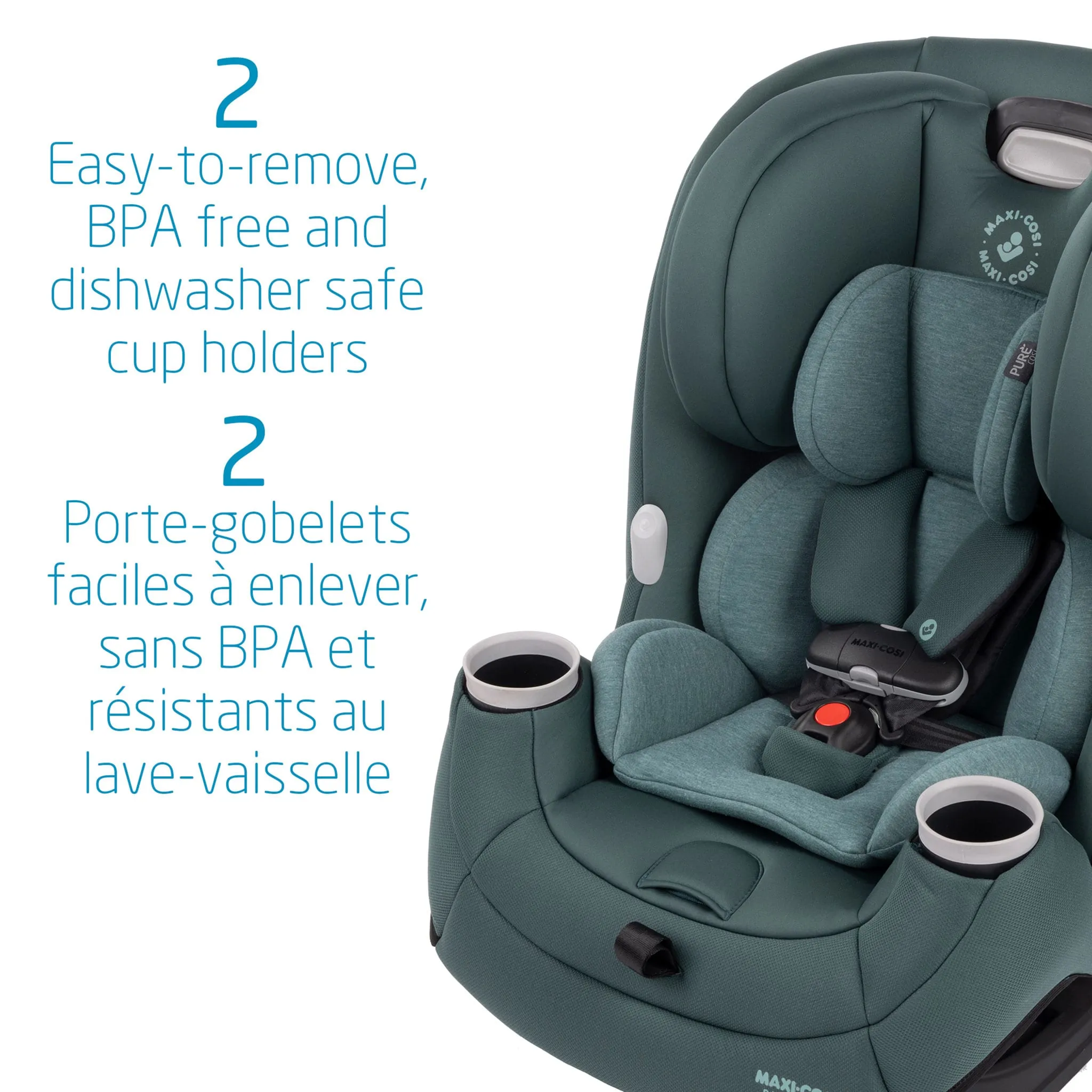 Maxi-cosi Siège d'Auto Pria All-in-one 4-100lb - Essential Vert