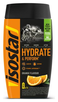 Boisson énergétique Isostar Hydrate & Perform Orange - 560g