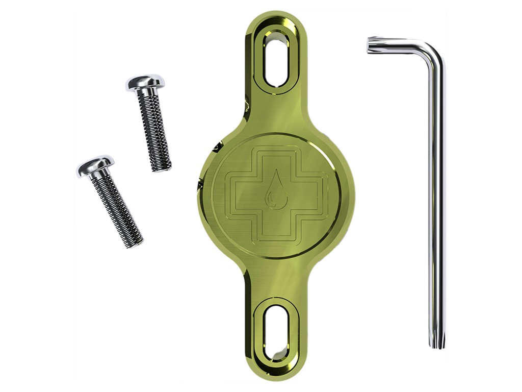 Muc-Off Airtag Holder Til Flaskeholder Grøn