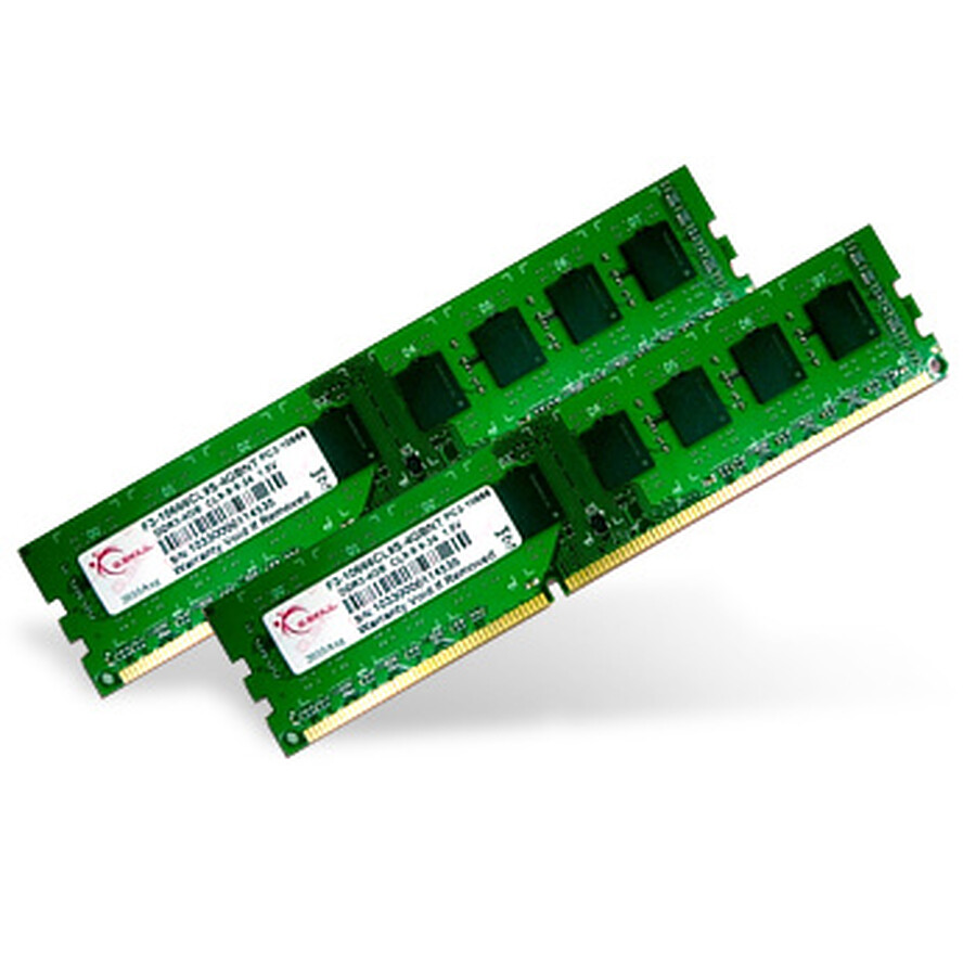 G.Skill Value DDR3 2 x 4 Go 1333 MHz NT CAS 9