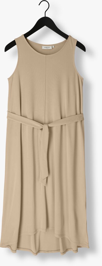 MSCH COPENHAGEN beige msch copenhagen midi jurk mschdeanie lynette sl dress 1
