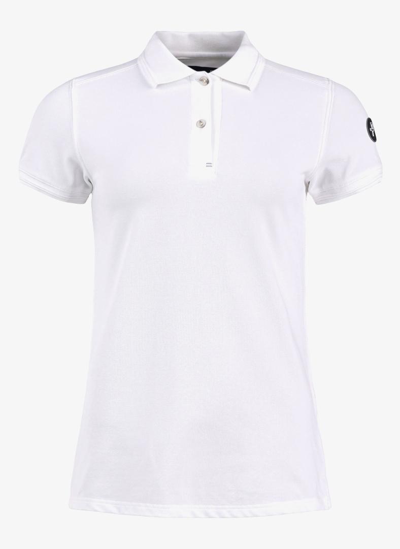 Pelle P Crew Polo Womens White