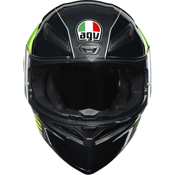 AGV - Casque K1 Power Noir / Vert / Blanc
