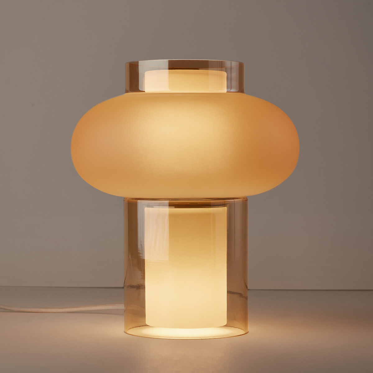 LA REDOUTE INTERIEURS<br>Candeeiro de mesa Alt.26cm, Triana