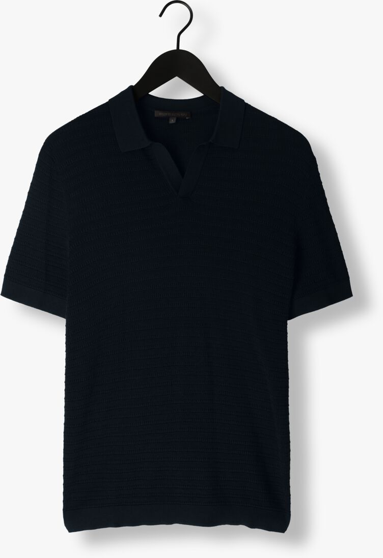 DRYKORN donkerblauwe drykorn polo braian