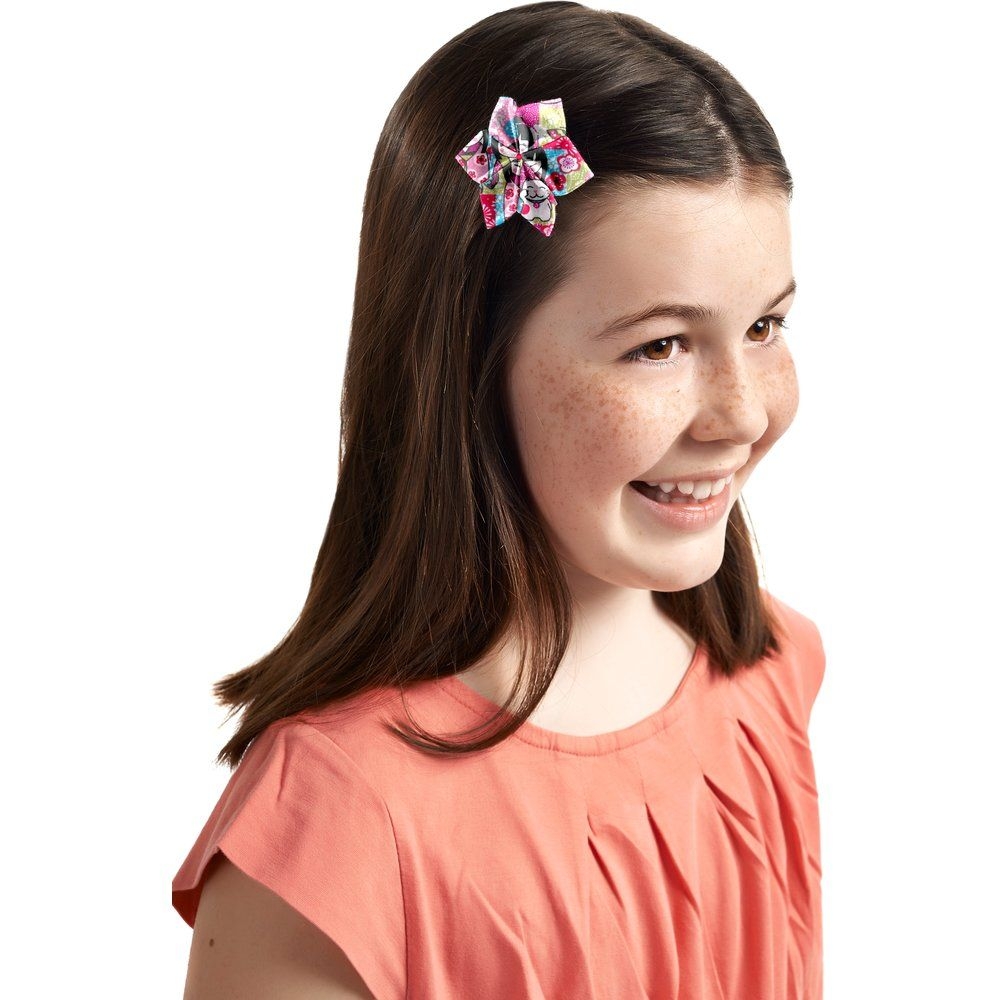 Barrette Fleur Étoile 4 Kokeshis