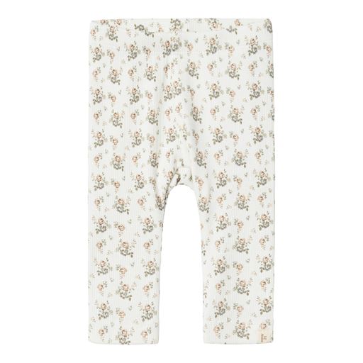 Lil' Atelier Gago Leggings, Coconut Milk, 86 cm