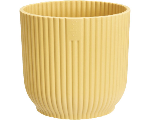 elho Vibes fold ronde mini plastic plantenbak Ø 7 cm H 6,5 cm geel