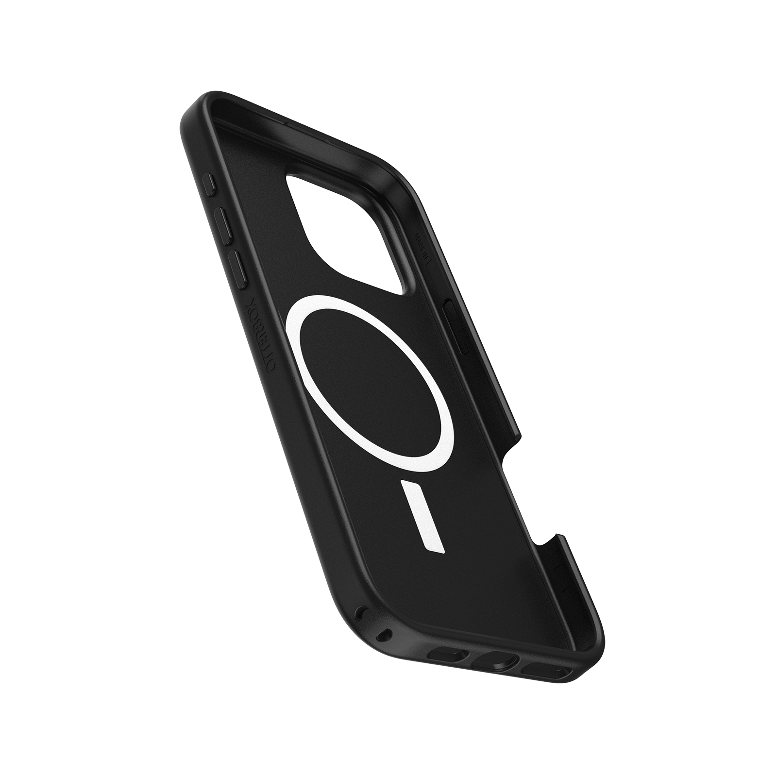 iPhone 16 Pro Max Outdoor Case Hülle mit MagSafe Symmetry Series Recycelter Kunststoff (77-96580) - Schwarz