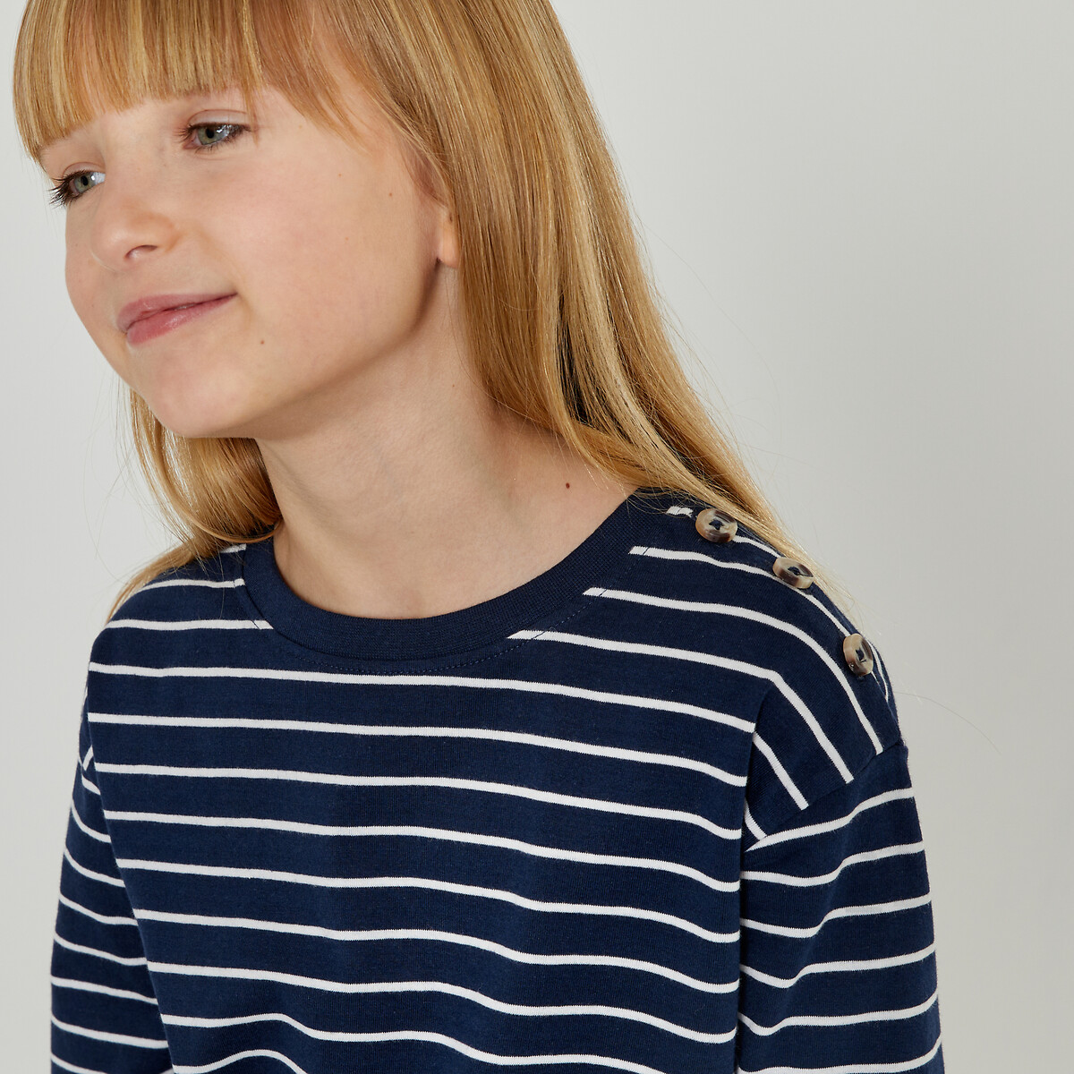 COLEÇÕES LA REDOUTE<br>Camiseta listrada de manga comprida