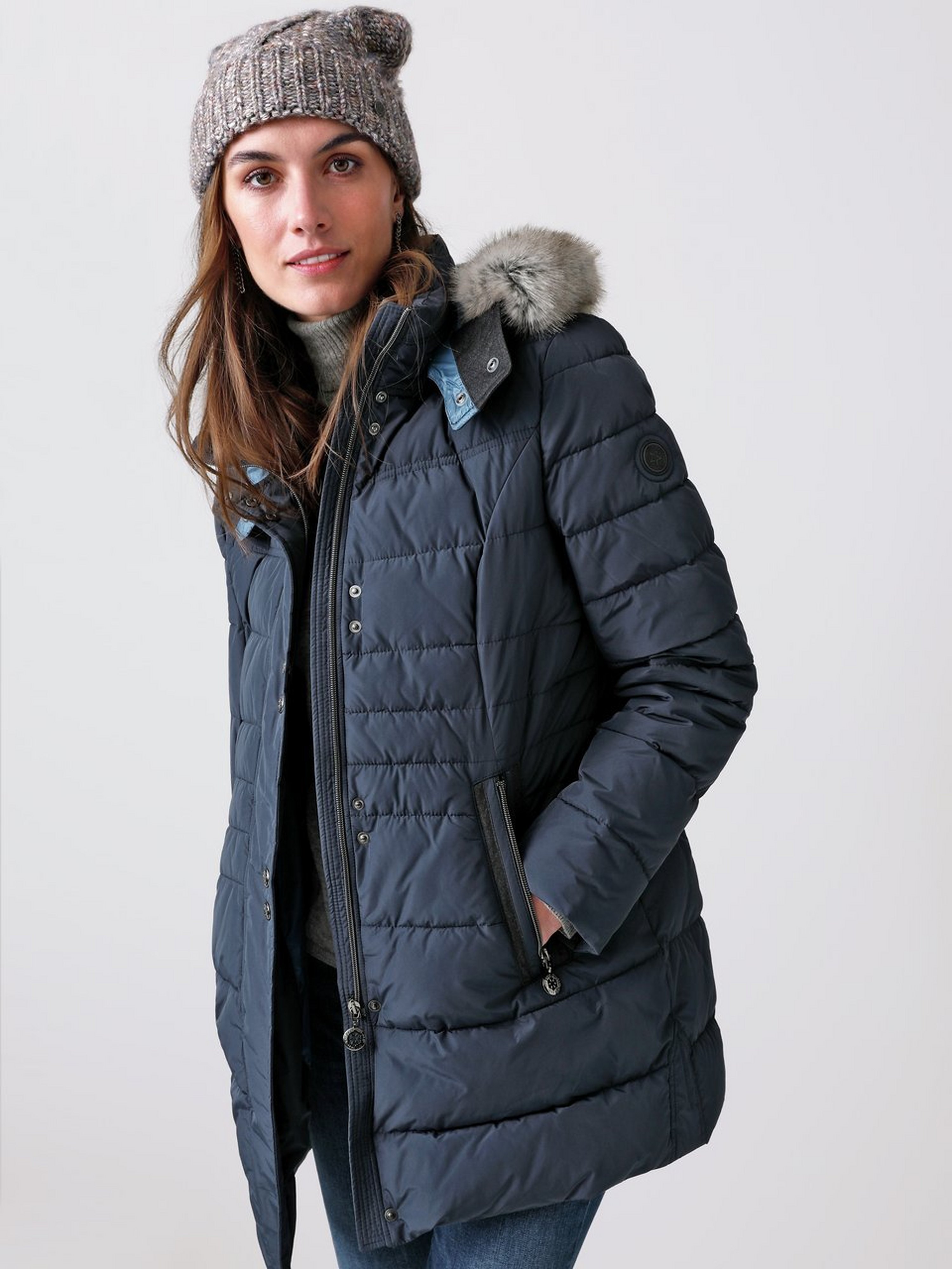 Winddichte Steppjacke