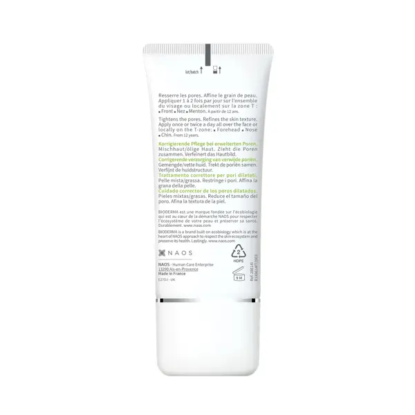Bioderma Sébium Tratamento Anti-Poros Dilatados para Pele Mista a Oleosa 30ml