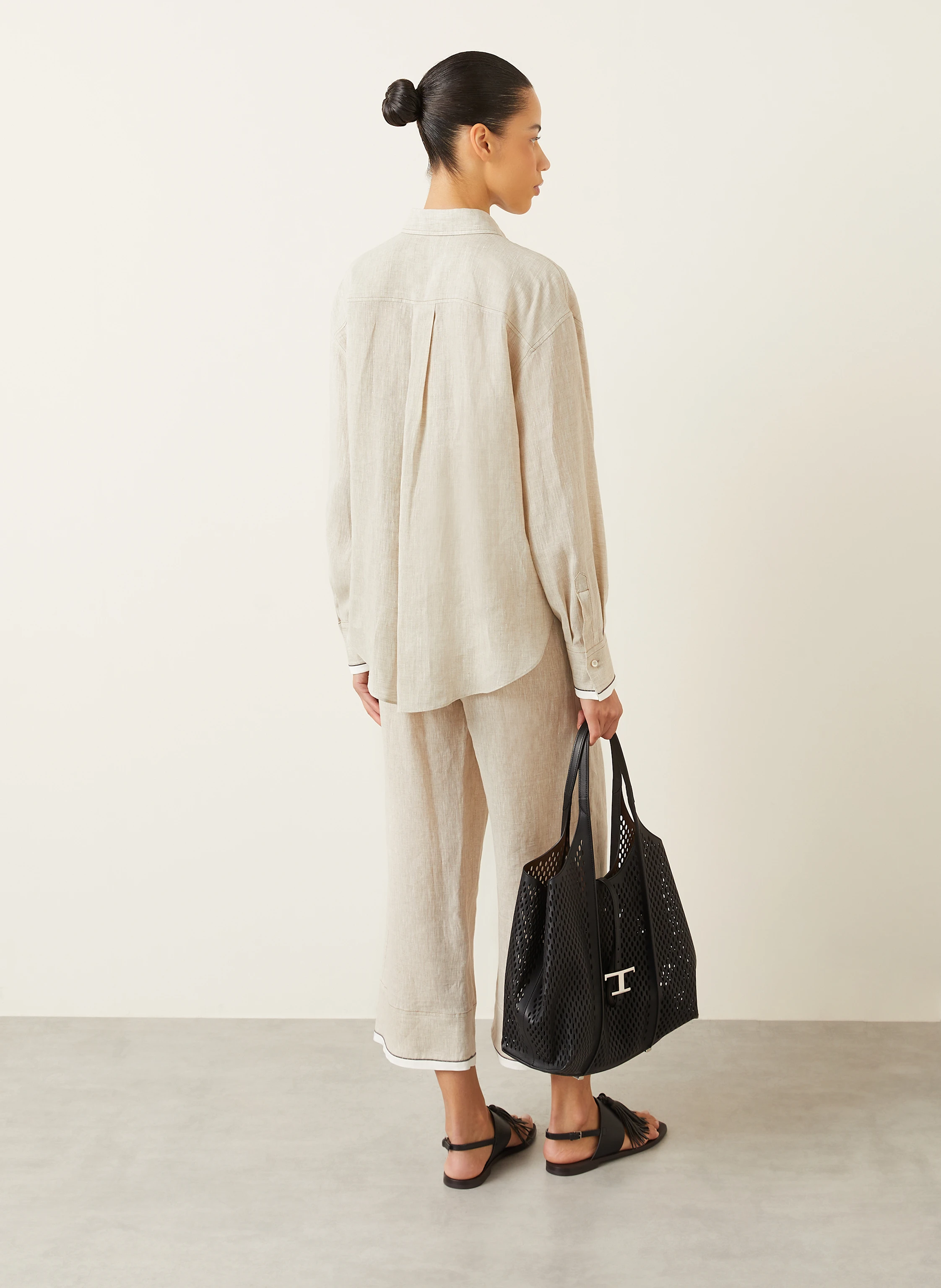 BRUNELLO CUCINELLI Hemdbluse aus Leinen