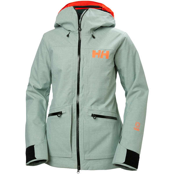 Veste de ski HELLY HANSEN W POWDERQUEEN 3.0 JACKET JADE 2.0