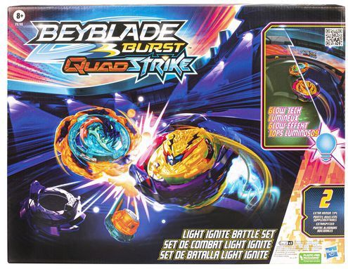 Hasbro BEYBLADE QS LIGHT IGNITE BATTLE SET