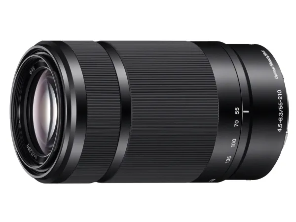 Sony SEL55210 - Telefoto zoom objektiv - 55 mm - 210 mm - f/4.5-6.3 OSS - Sony E-mount - for Cinema Line; a VLOGCAM; a1; a1 II; a6700; a7 IV; a7C; a7C II; a7CR; a7R V; a7s III; a9 III