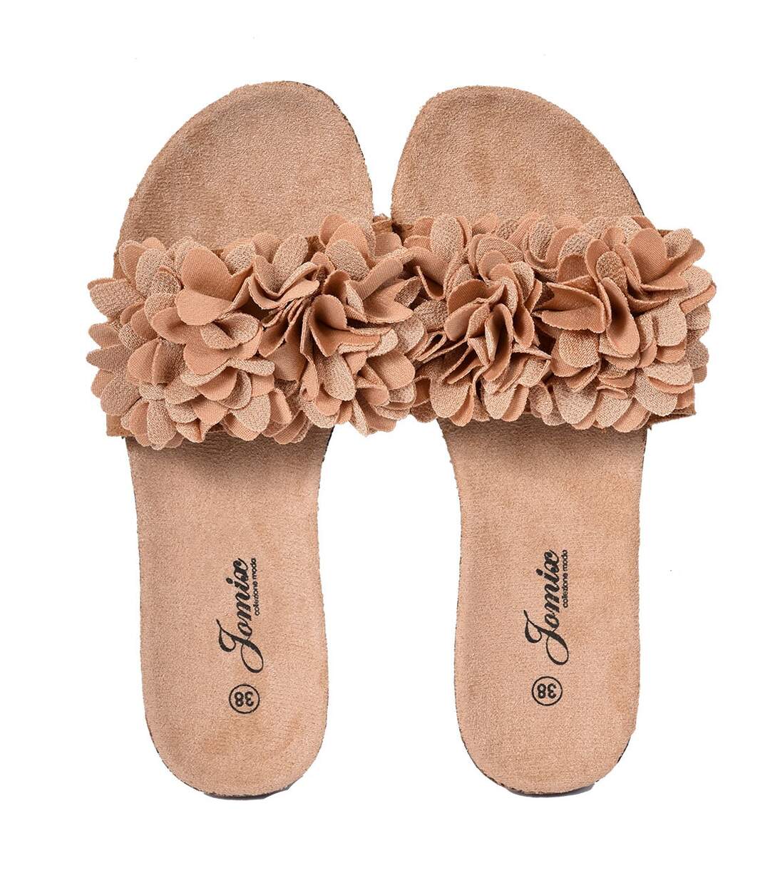 Sandale Femme MODE - Chaussure d'été Qualité et Confort - SD5245 CAMEL