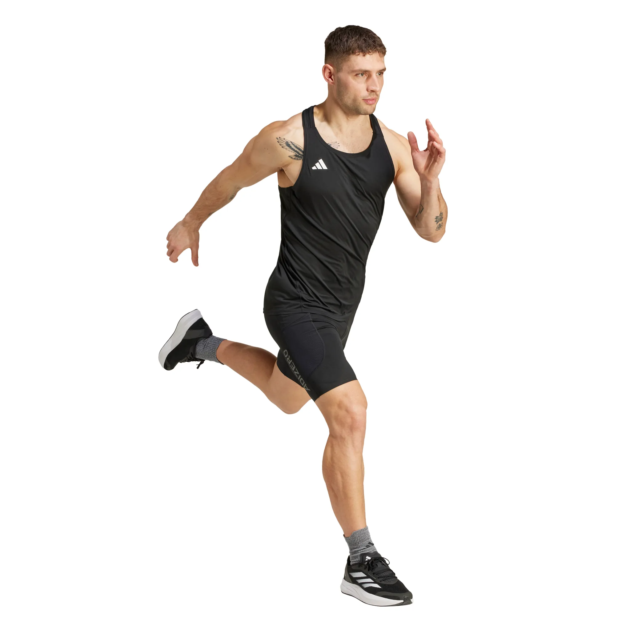 Adidas M Adizero E Snglt Black Black