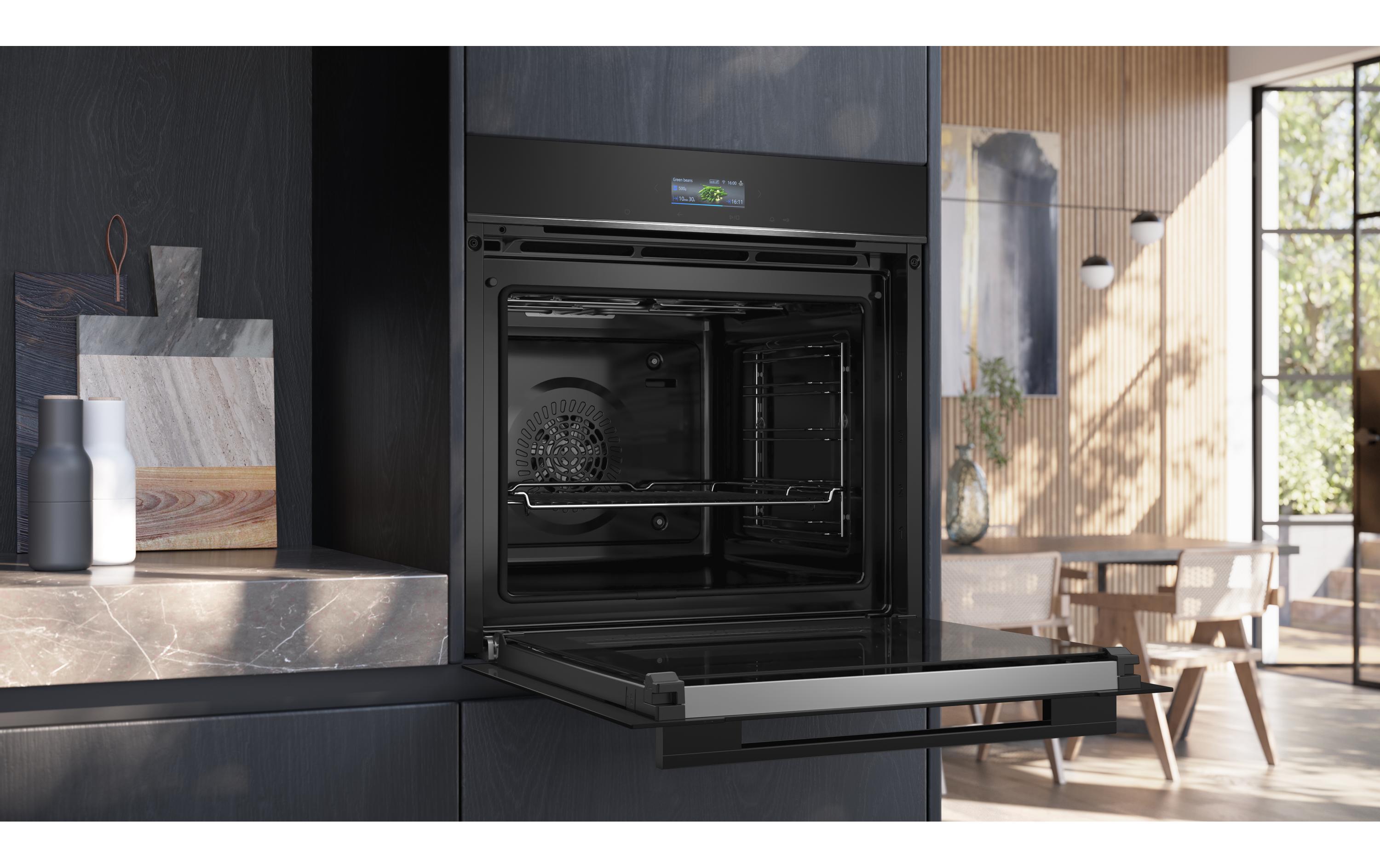 Einbaubackofen HB774G1B1C Schwarz A+<br>Einbauherd