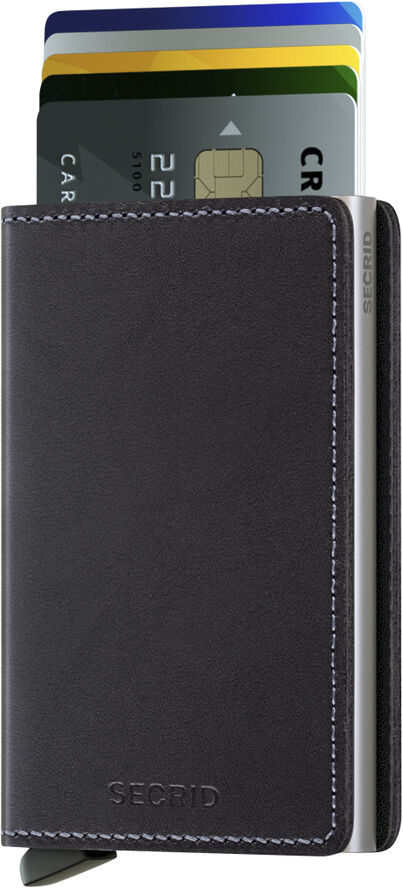 Secrid Slimwallet Sort/sølv