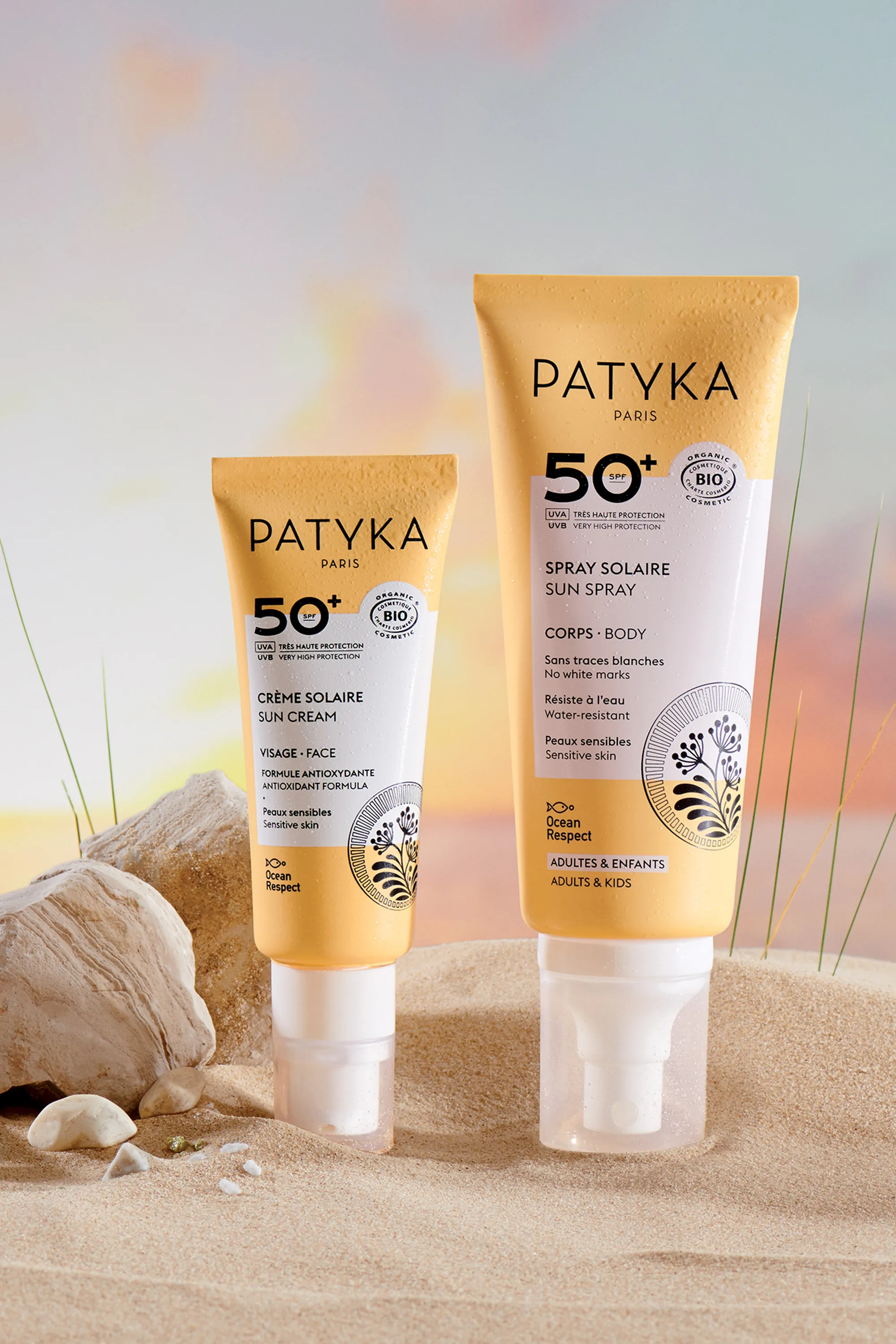 Patyka Spray solaire minéral corps SPF50+-100 ml
