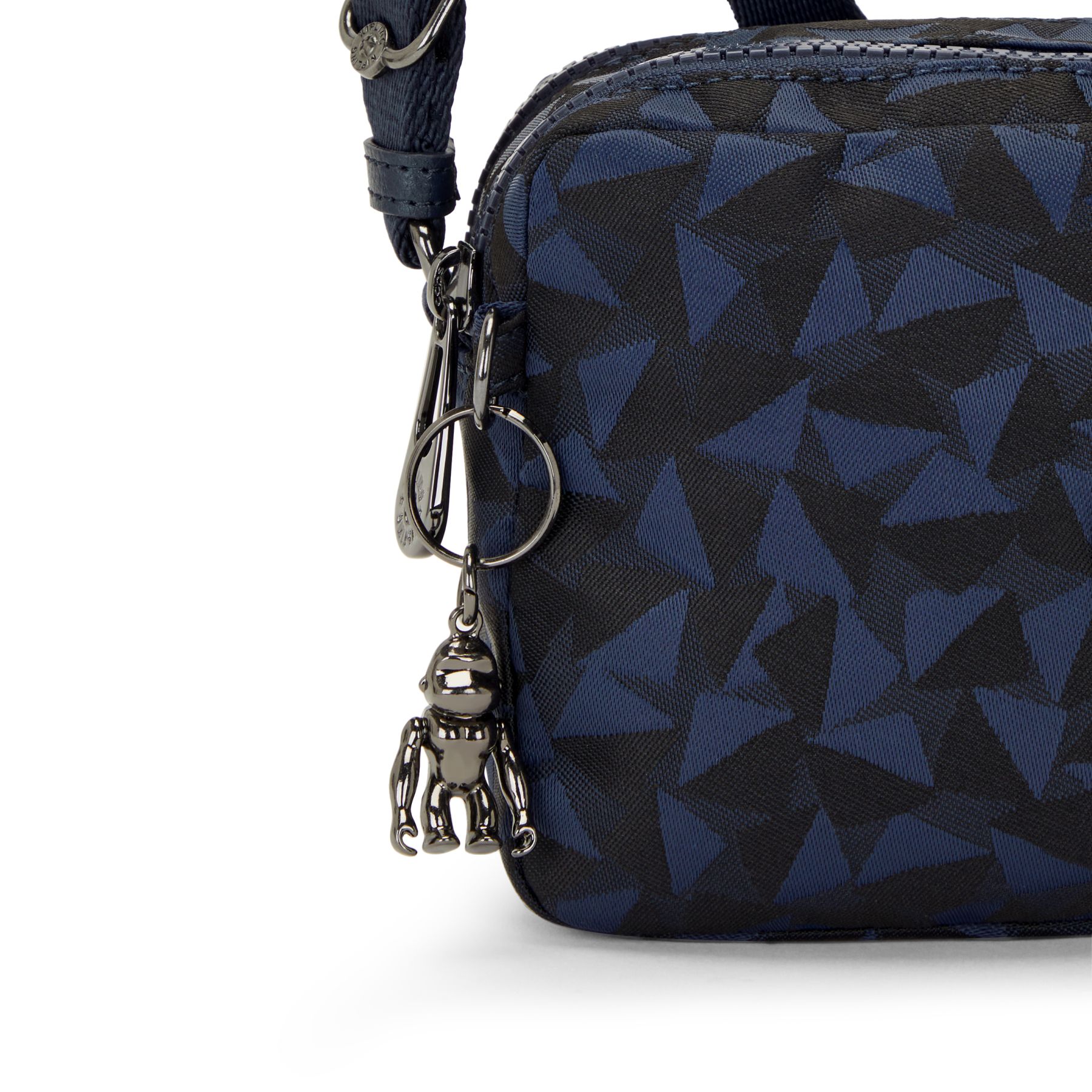 MILDA Petit Sac Bandoulière Style Caméra - Endless Navy Jacquard