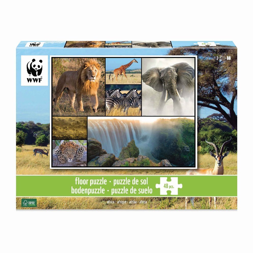 Ambassador - Bodenpuzzle Afrika 48 Teile