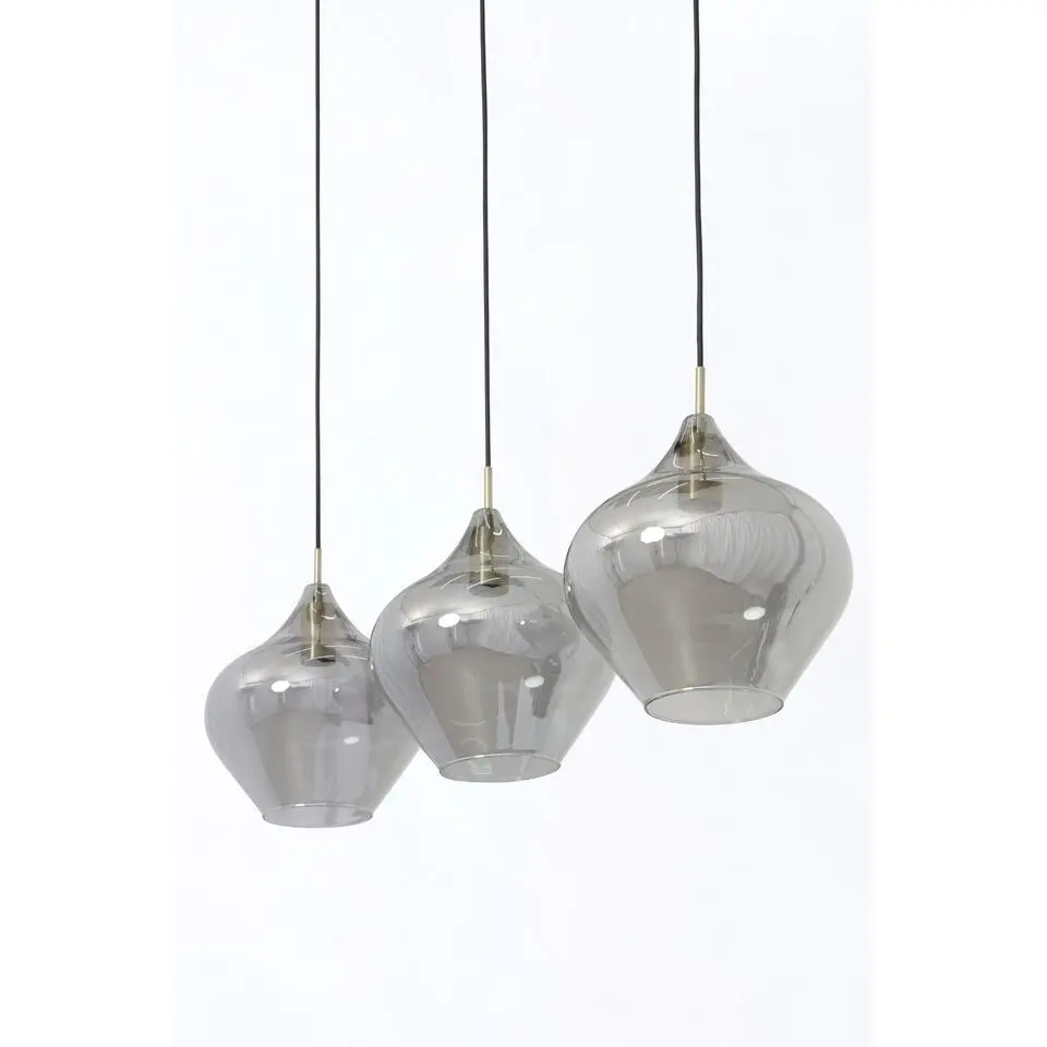 Hanglamp Rakel - Antiek Brons - 80x27x30cm - 3L