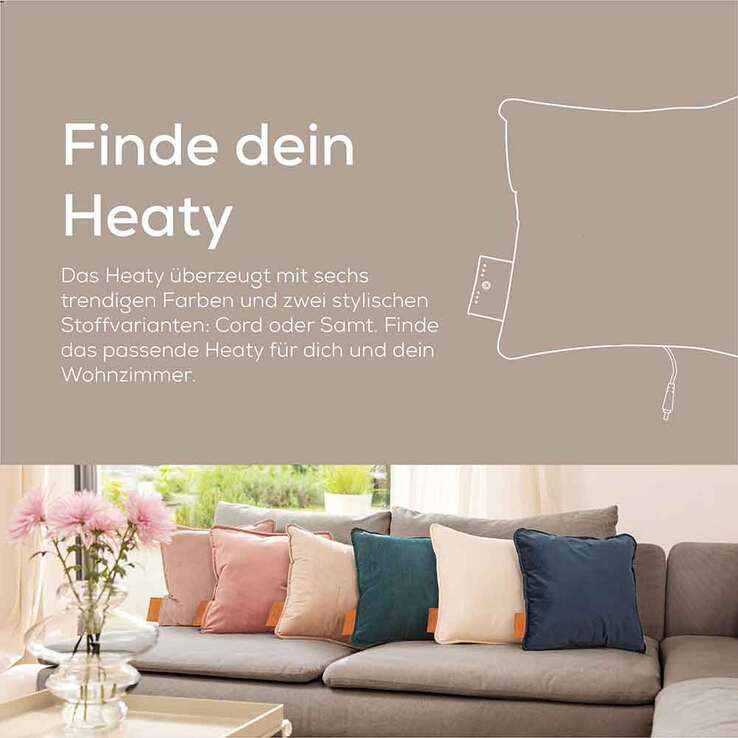 Beurer HK77 Heaty Akku-Heizkissen cashmere-cream, 1 St