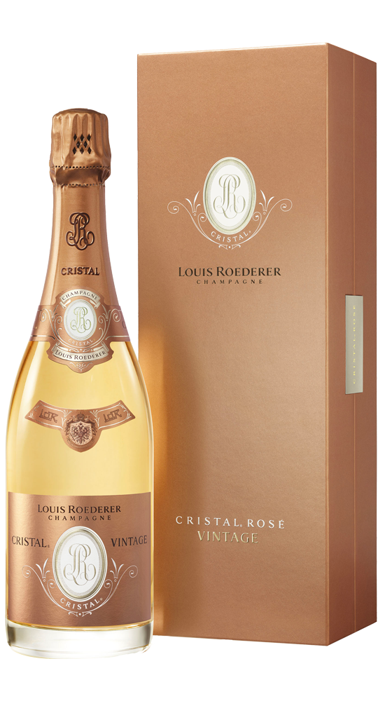 Louis Roederer : Cristal rosé 2012 Champagne- Rosé-