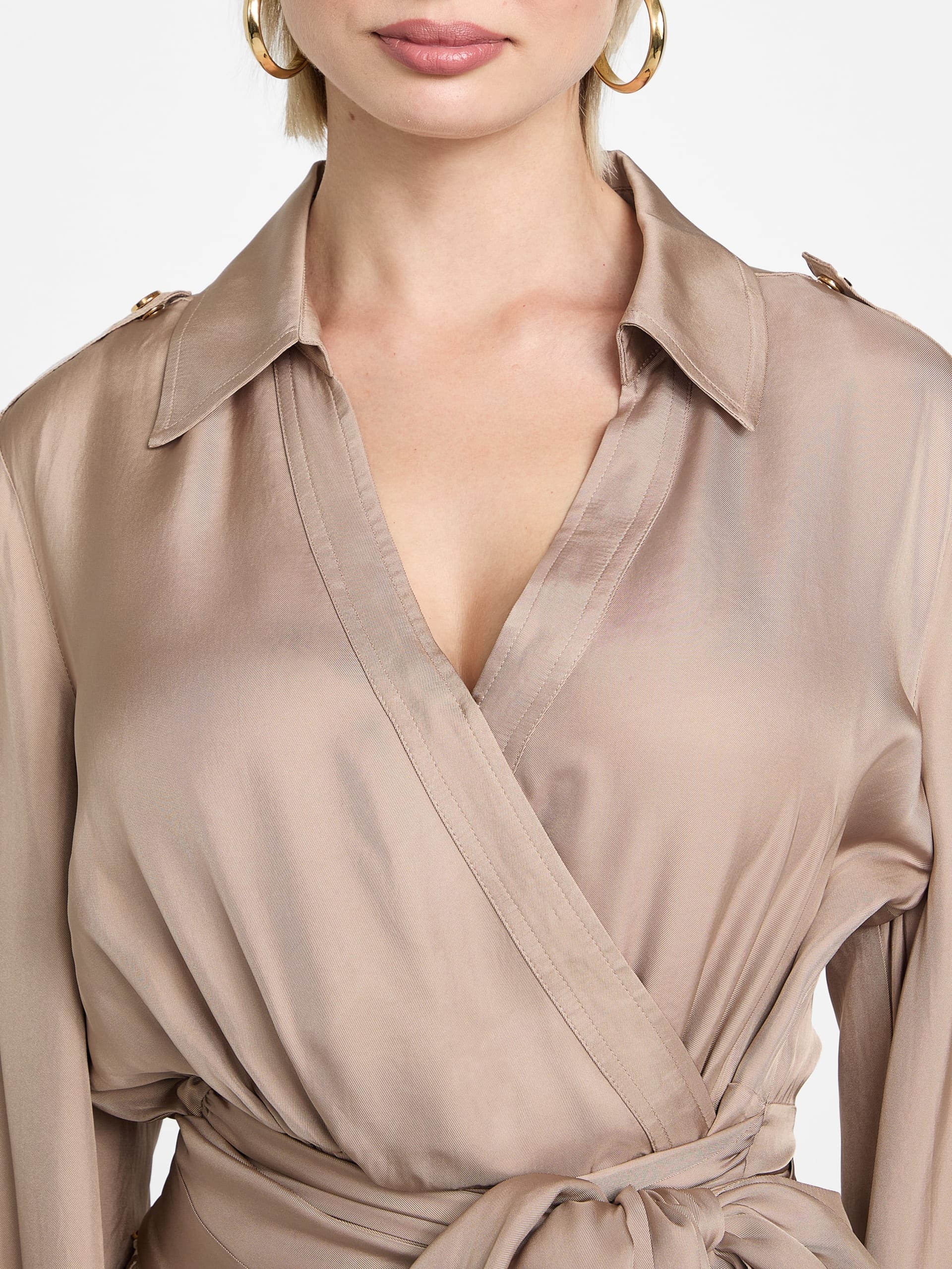 Blusa Dorian Wrap