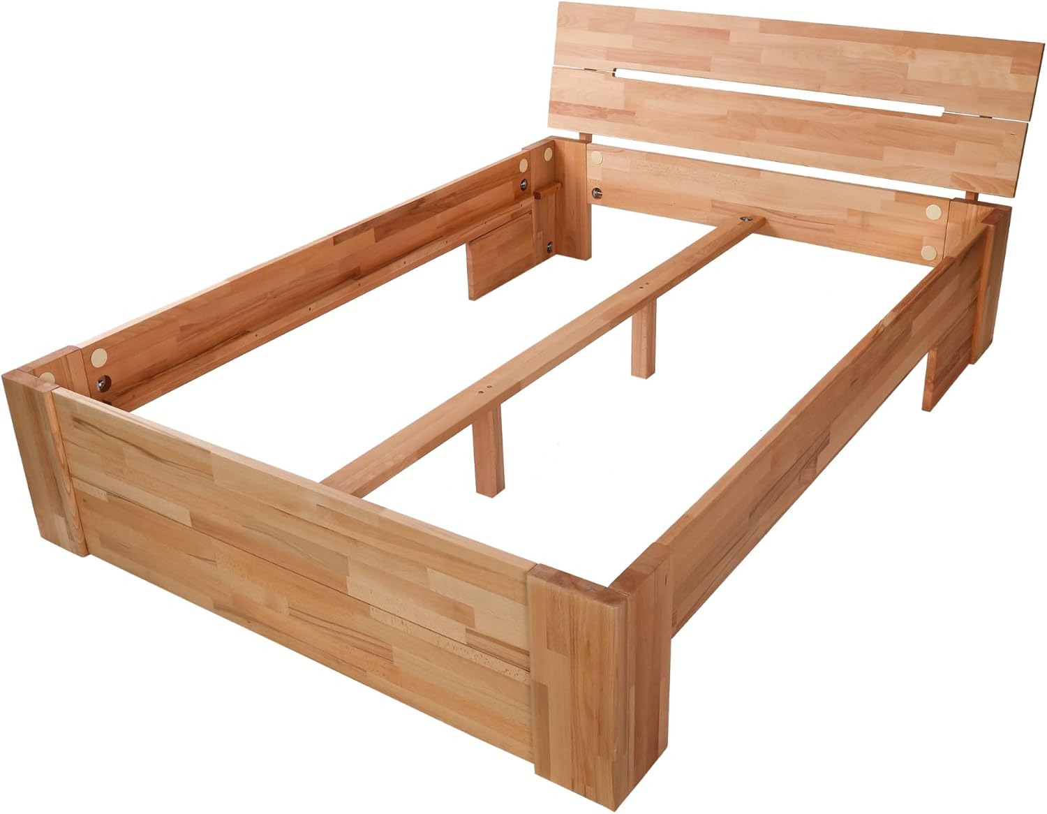 Krok Wood Massivholzbett ELSA in Buche (180 x 200 cm)