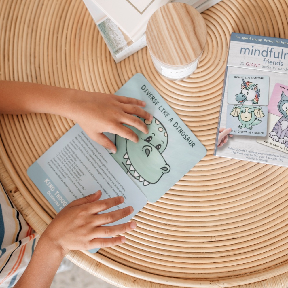 Achtsamkeitsfreunde: 30 riesige Aktivitätskarten für Kinder