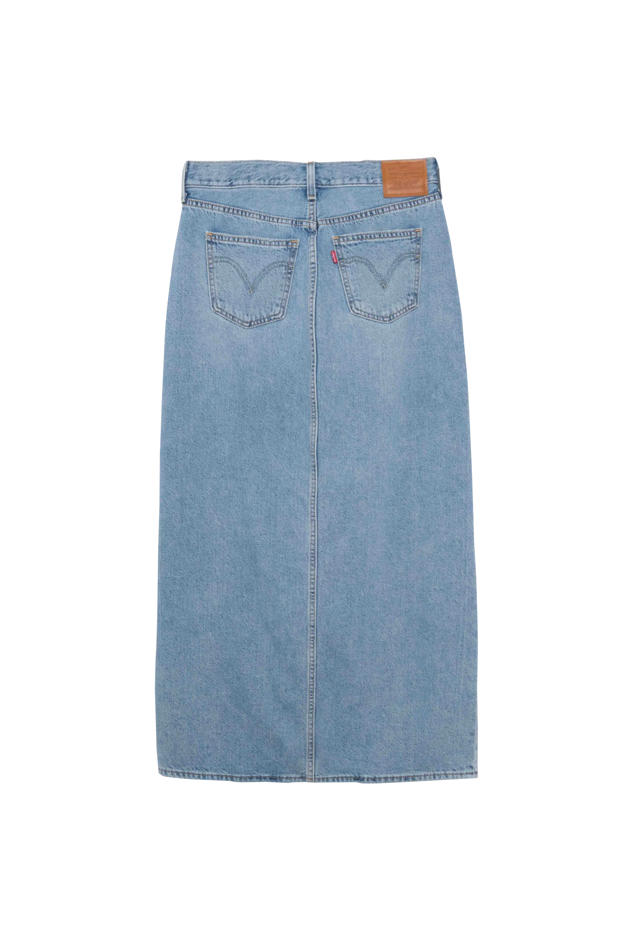 LEVI'S Jupe ANKLE COLUMN SKIRT Bleu