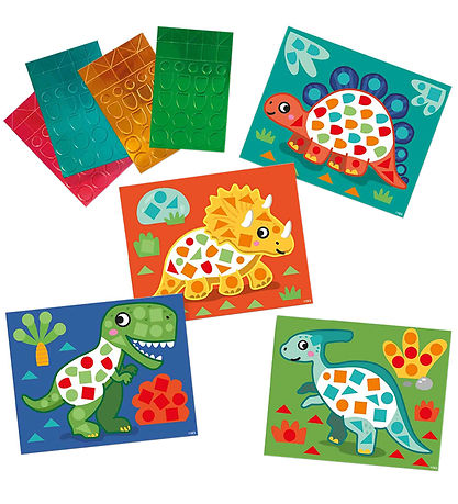 SES Creative L?r At Lave Mosaik - Dinosaurer